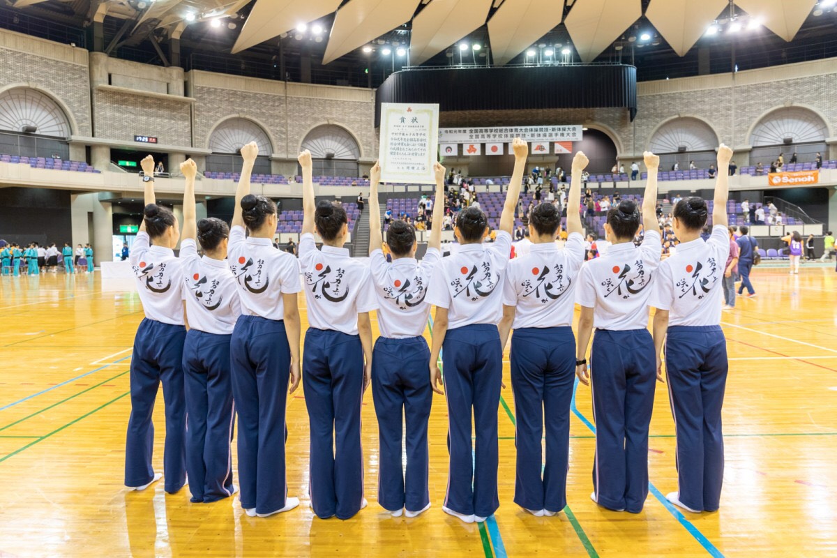 女子中学生　体操 中村学園女子中学校・中村学園女子高等学校