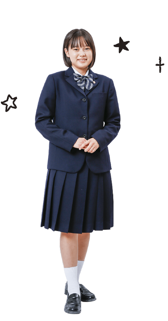 制服紹介 | 学校生活 | 高等学校 | 中村学園女子中学校・中村学園女子