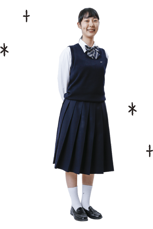 制服紹介 | 学校生活 | 高等学校 | 中村学園女子中学校・中村学園女子